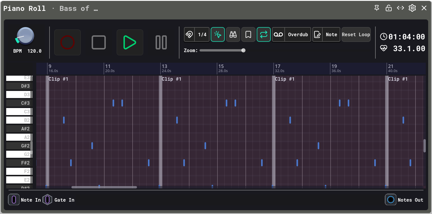 Piano Roll