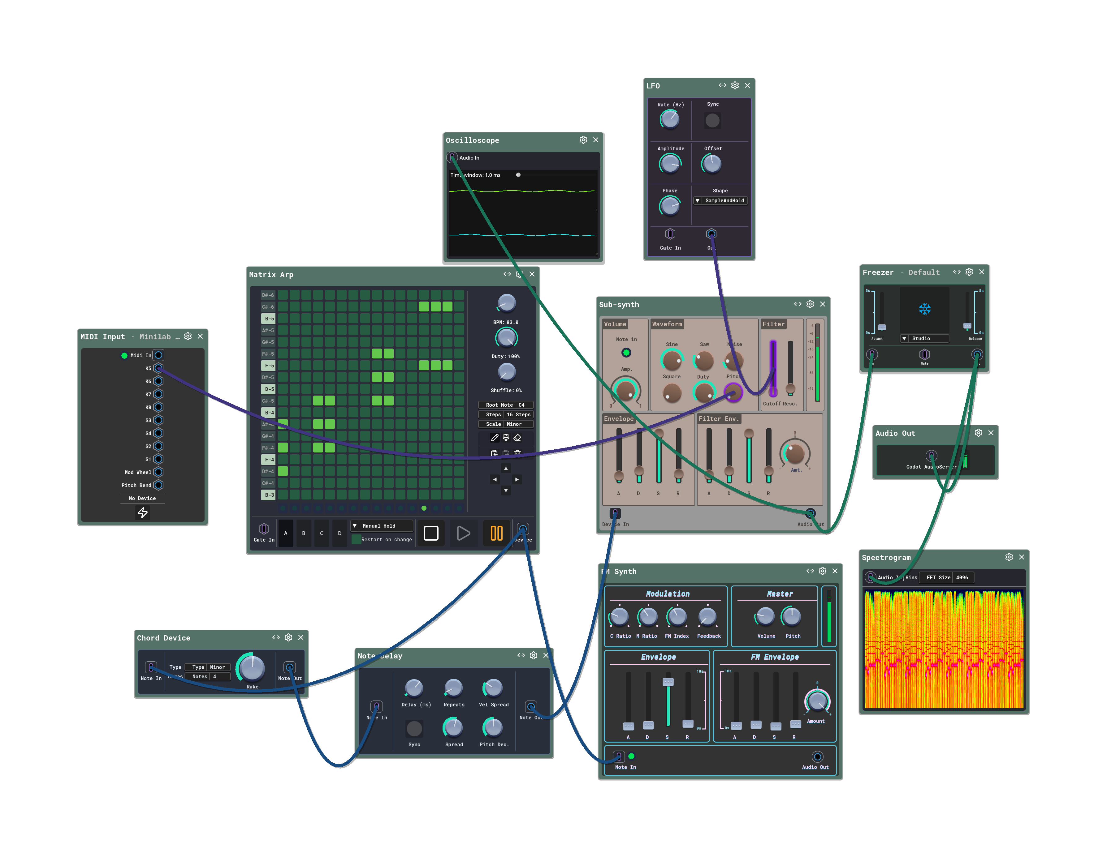 Sigilgraph Audio Workbench: A world-editor for sound